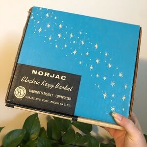 Electric Cozy Basket - Multicolour Pattern